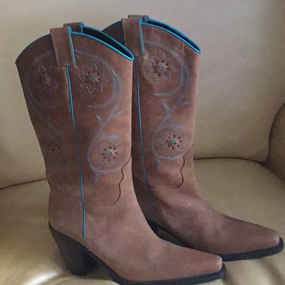 franco sarto cowboy boots